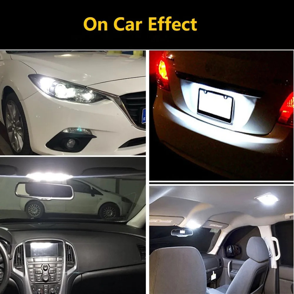 1X LED W5W Canbus T10 ภายในรถสําหรับ Land Rover v8 discovery 4 2 3 x8 freelander 2 defender A8 a9 สํ