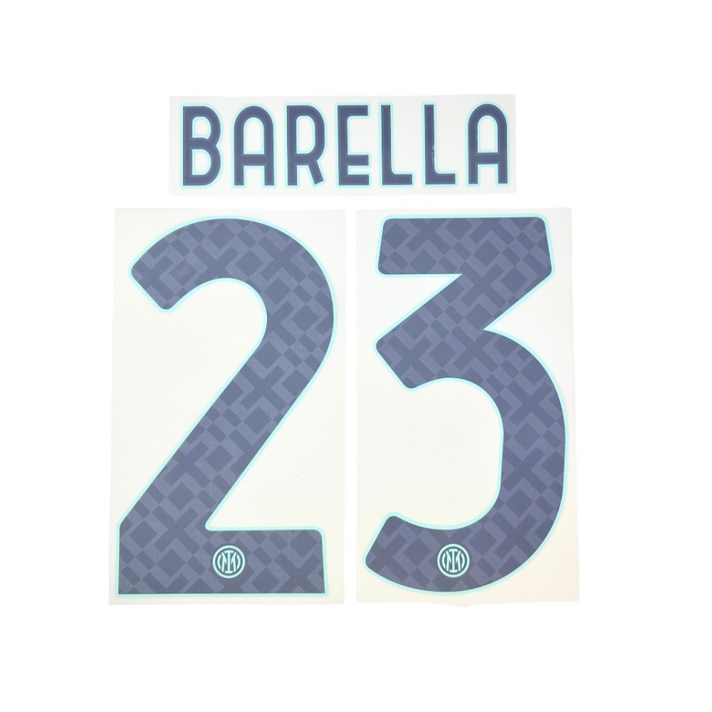 อย่างเป็นทางการ BARELLA 23 Inter Milan FC Away 2025-26 PRINT