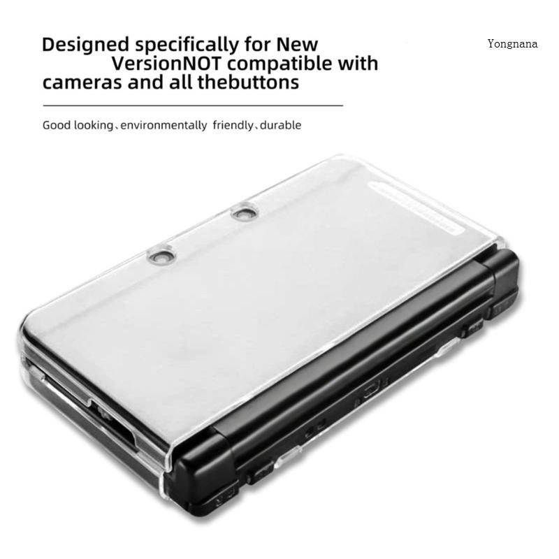CH* ฝาครอบพลาสติก สําหรับ 3DS XL LL ใหม่ 3DS Clear Protector Case