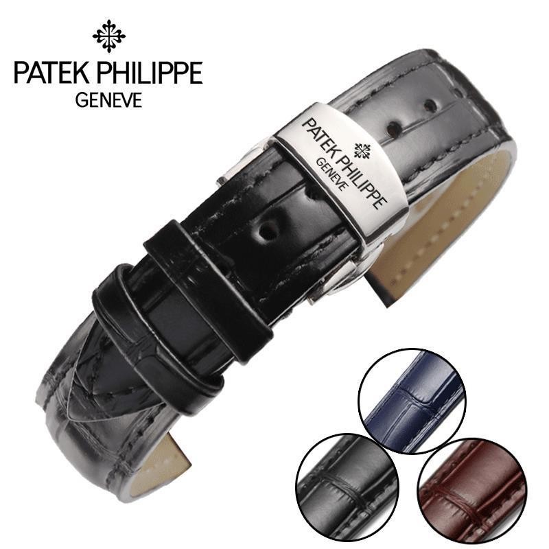 Patek Philippe Philippe Original Watch Strap หนังแท้ผู้ชายผู้หญิง อื่นๆ Complex Timing Accessories pp Classical Belt Strap 21