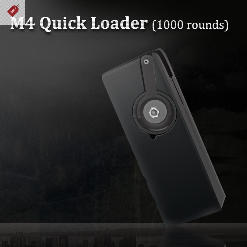 อุปกรณ์ ALIK ใหม่มือดําเนินการ Speed Loader Paintball M4 Quick Loader นิตยสารกระเป๋าอุปกรณ์เสริม TH