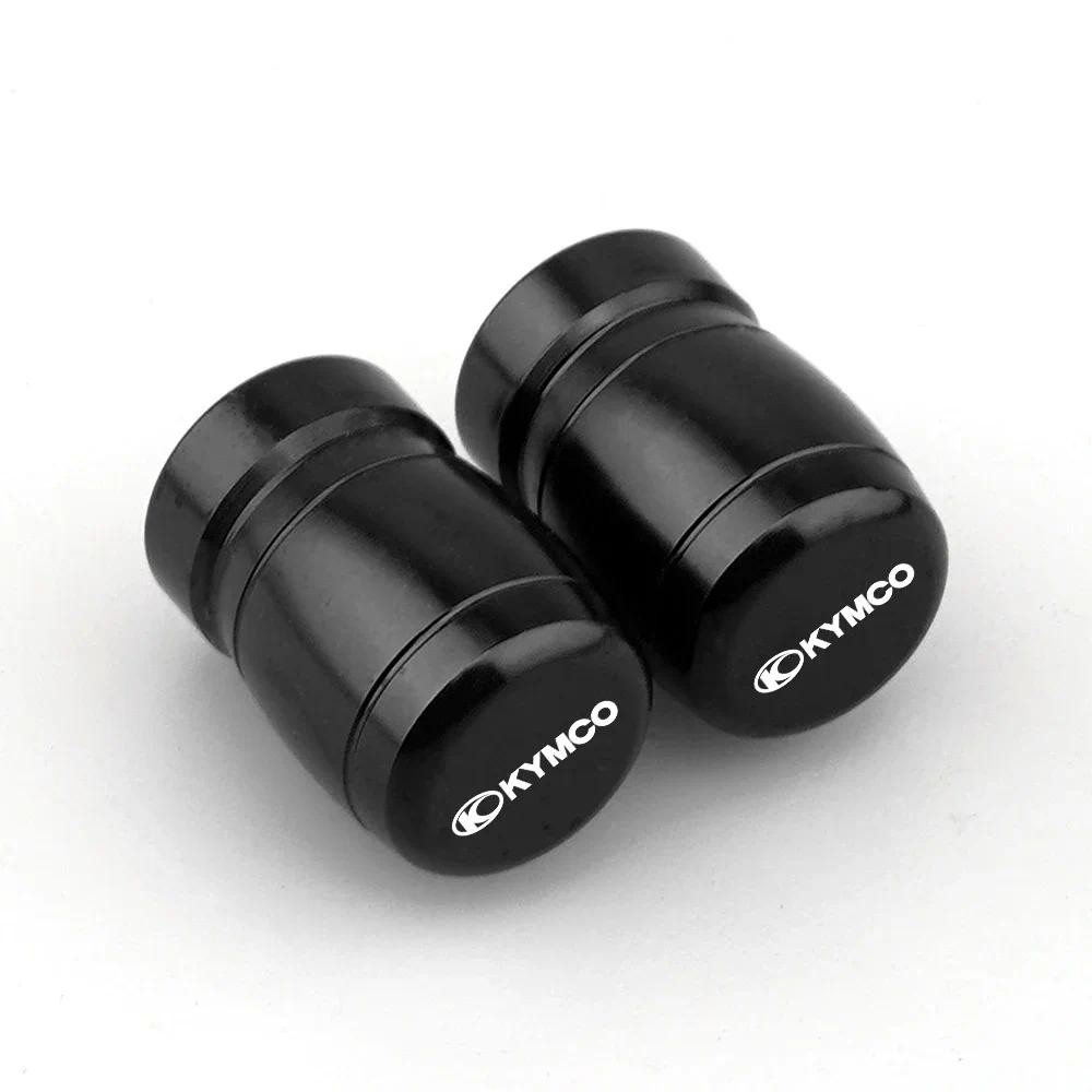 รถจักรยานยนต์ CNC รถล้อยางวาล์ว Stem Caps สําหรับ KYMCO AK550 Downtown X-TOWN KXCT Xciting 125 250 3