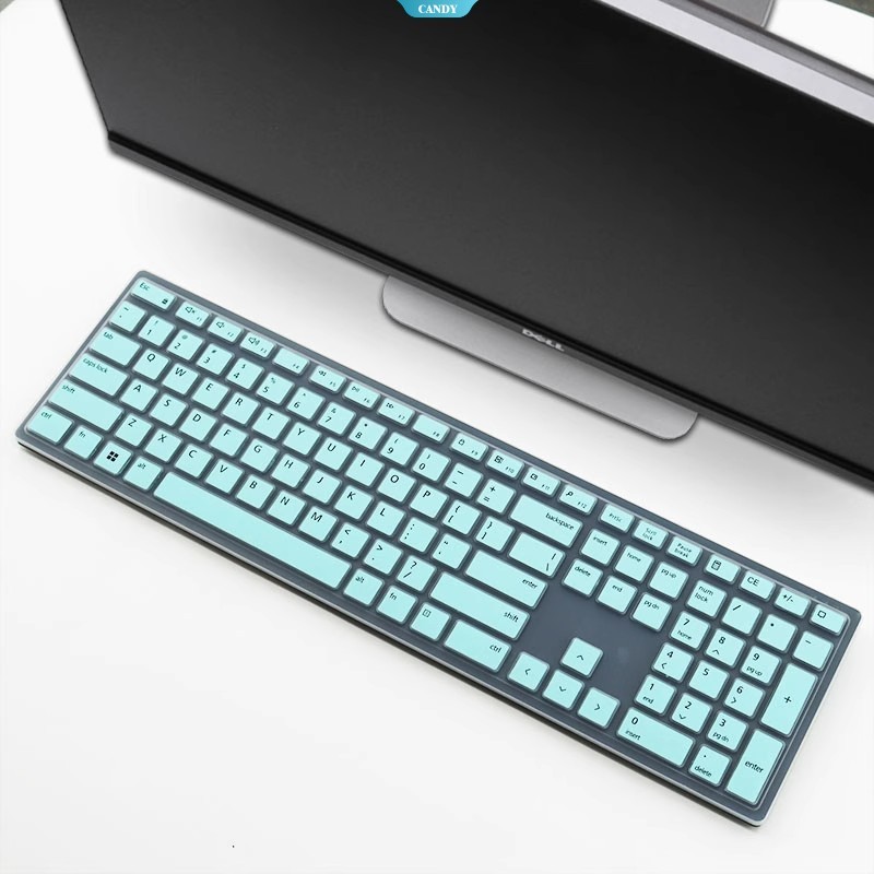 ฝาครอบคีย์บอร์ด Dell KM5221/KM7321W/PROKB500 – โล่กันฝุ่นซิลิโคนป้องกันรอยขีดข่วน [ZK]