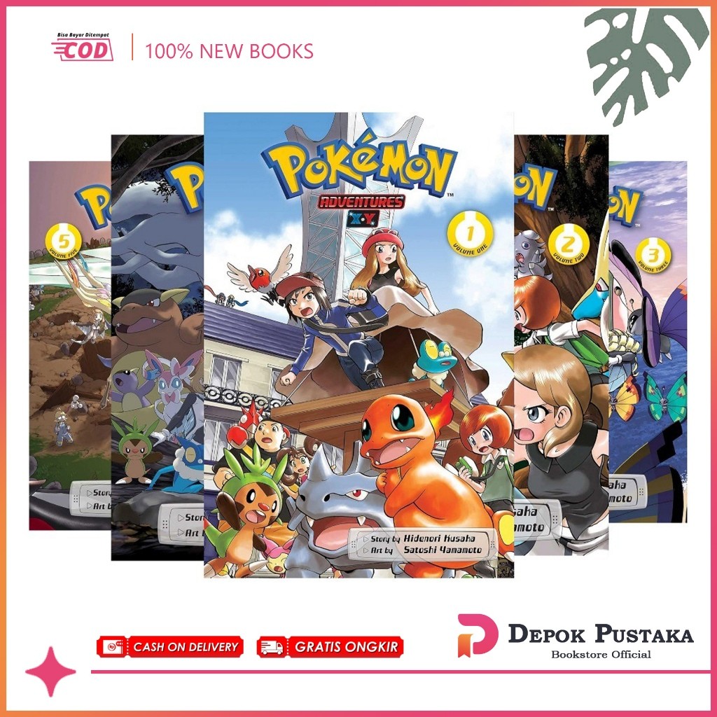 Pokemon Adventures: X•Y (6 book series)
