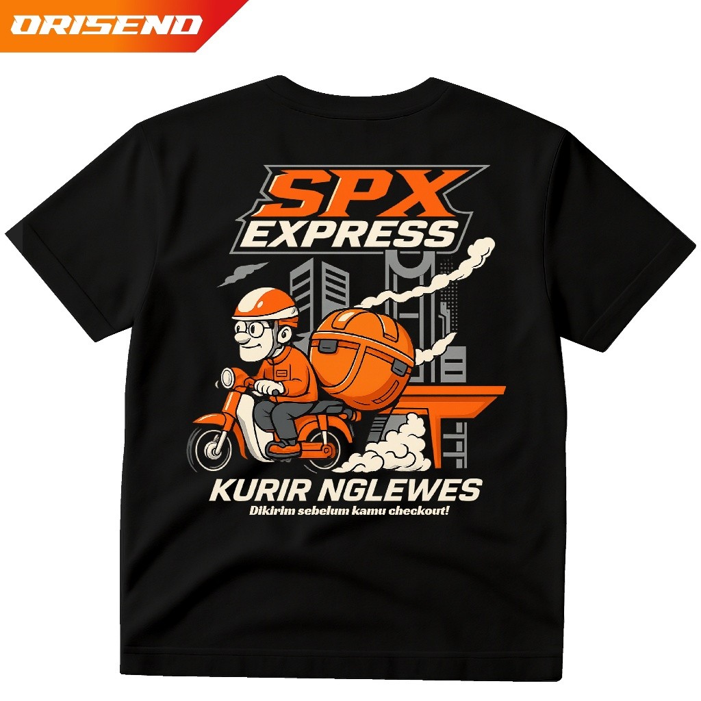 SPX COURIER NGLEWES เสื้อยืดดีไซน์ล่าสุด