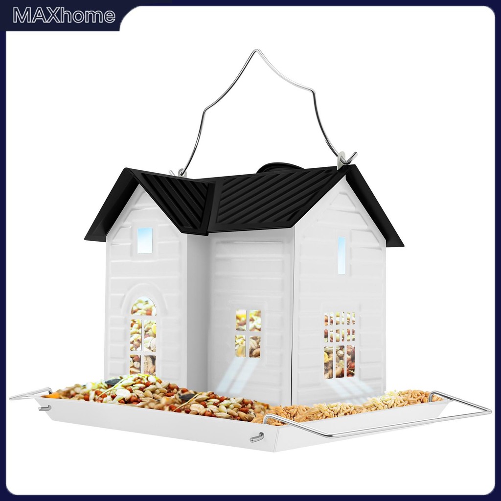 Hummingbird Squirrel Feeder แขวนโลหะ Bird House Feeder นําเสนอคนรักนก Gardener SHOPTKC8109