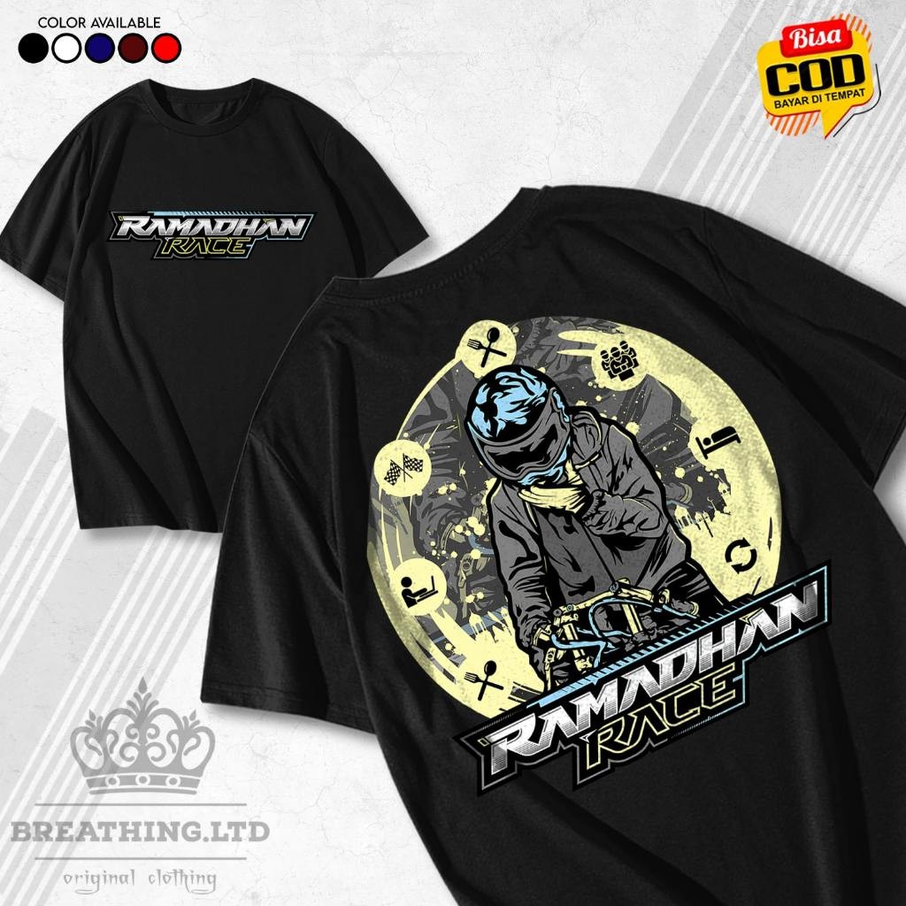 S-5XL เสื้อยืด Merchandise Ramdhan Race 2025 (R8) - KAOS BALAPAN - KAOS RACING - KAOS - VIRAL T-SHIR
