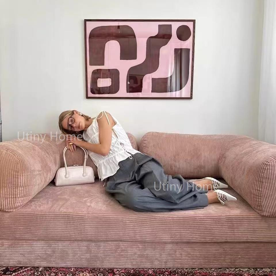 ApeHome ทามิ ผู้เอนกายระเบียงห้องนั่งเล่นห้องนอนนุ่ม Teddy sofa