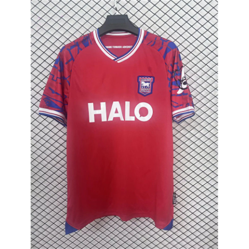 ใหม่ 25 26 Ipswich Town Jersey 2025 2026 เสื้อกีฬาผู้ชายเยือน S-XXXXL