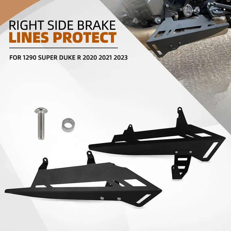 สําหรับ KTM 1290 Super Duke R 2020 2021 2023 รถจักรยานยนต์ท่อไอเสียท่อความร้อน Shield ป้องกัน Super 