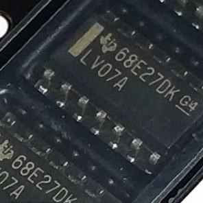 SN74LV07ADR   ซิลค์พิมพ์ LV07A   บรรจุภัณฑ์ SOIC