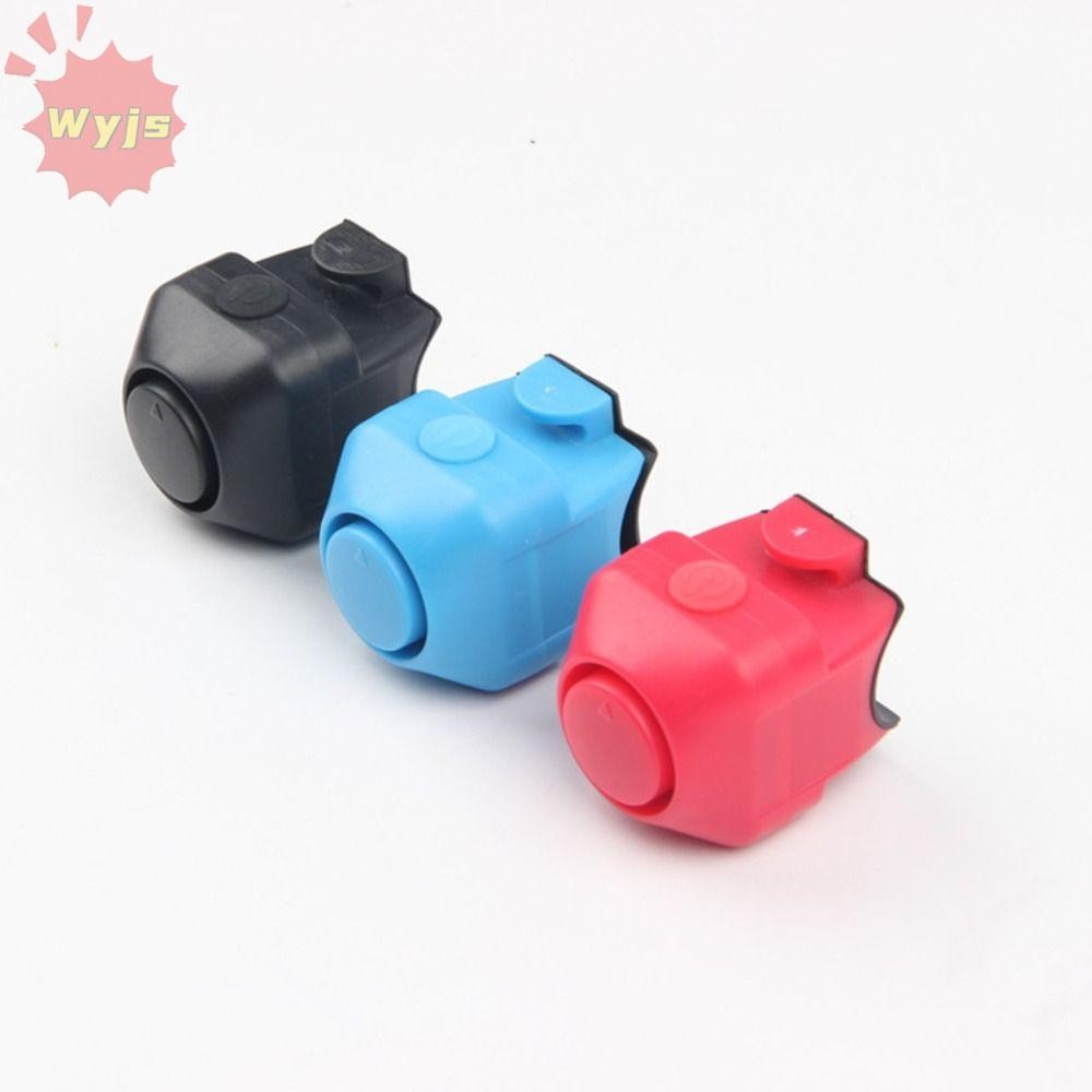 Wjys จักรยานฮอร์นอิเล็กทรอนิกส์, อุปกรณ์เสริมปลุกเสียงเตือนดัง, 130 db พลาสติก E-bike ไซเรนทรัมเป็ตนาฬิกาปลุก