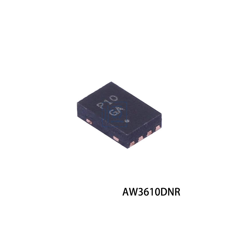 New AW3610DNR P10 TDFN8 current limit value adjustable 5V synchronous boost DC