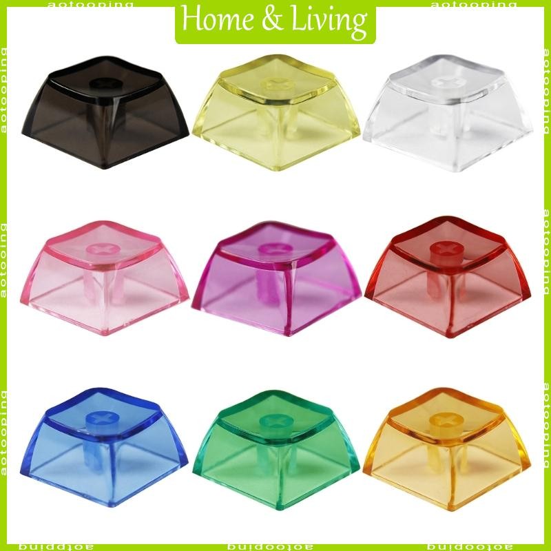 AOTOO 10 Backlit XDA2 Profile Keycaps Multicolor Blank Keycap สําหรับ Mechanical Kayboard