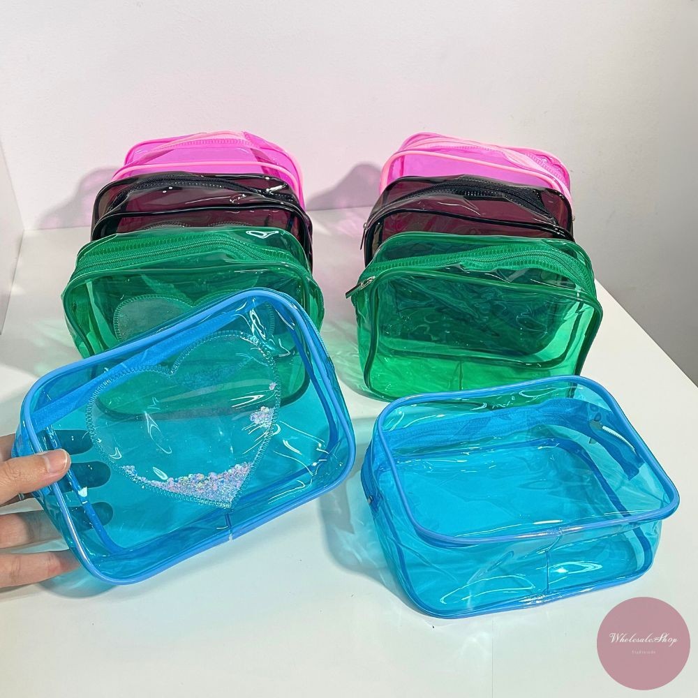 กระเป๋า mini bag กระเป๋าจัดระเบียบ วัสดุ PVC กันละอองน้ำได้ ขนาดเล็ก พกพาสะดวก ทำความสะอาดง่าย
