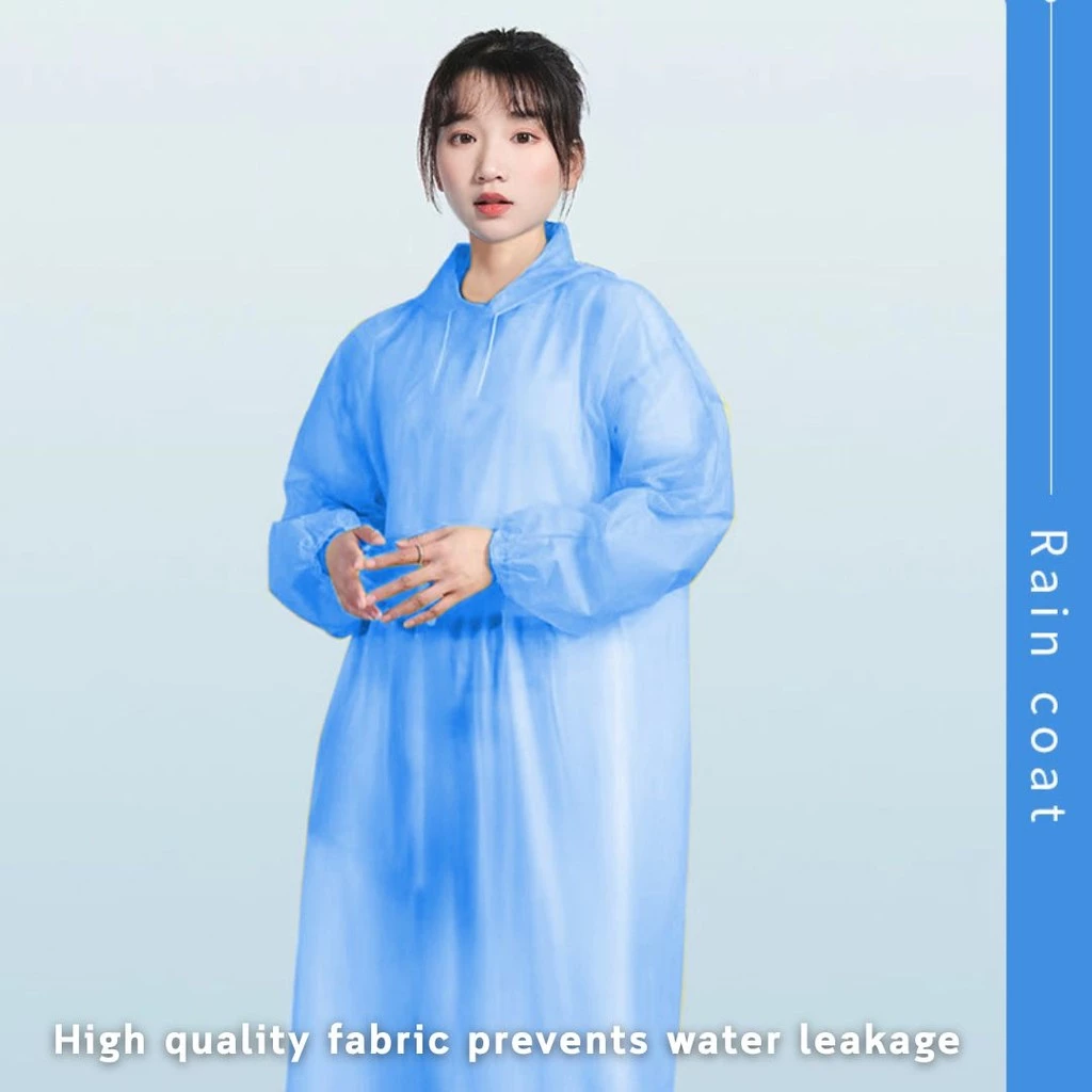 เสื้อกันฝนแบบใช้ครั้งเดียว สำหรับเด็กและผู้ใหญ่ thumbnail 7