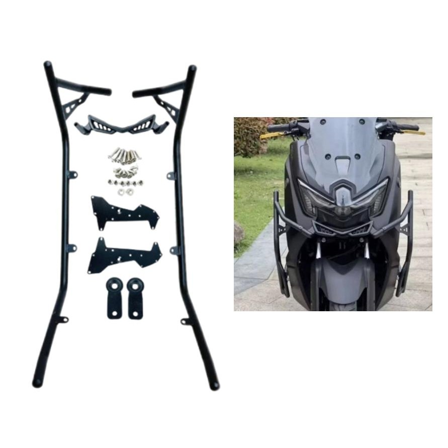 NMAX V3 การ์ดเครื่องยนต์ CRASH BAR BODY GUARD BUMPER ด้านข้าง GUARD CRASH BAR PROTECTOR NMAX155 V3 N