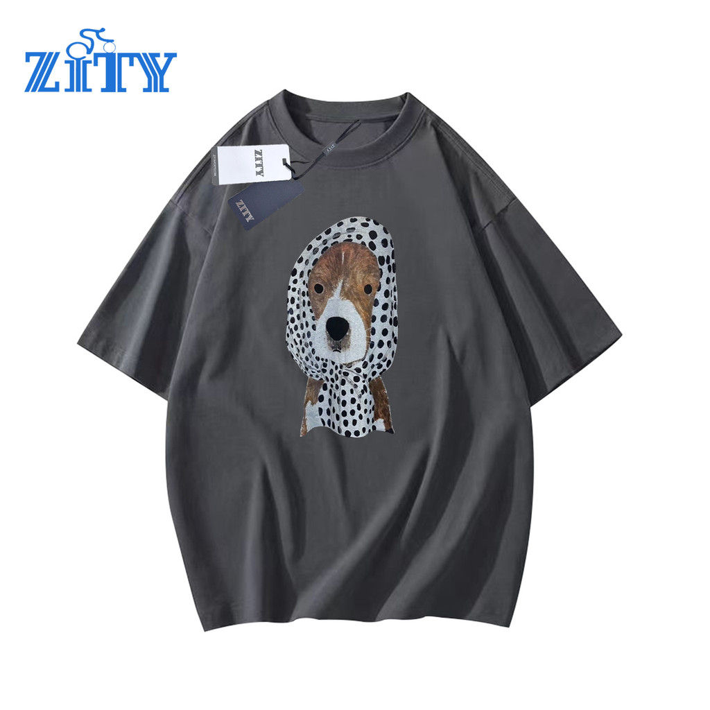 เสื้อยืดคอกลม สีหลากหลาย สไตล์สำหรับฤดูร้อน ระบายอากาศได้ดี PODJ074 ราคา ถูกที่สุด ดีลบีเคเค แกลเลอรีภาพที่ 5
