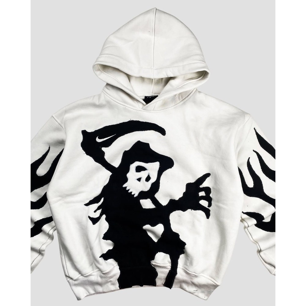 ฮู้ดี้สไตล์เรโทรปังค์สำหรับผู้หญิง ทรงหลวม สไตล์ยุค Y2K ทันสมัย - รูปที่ 6