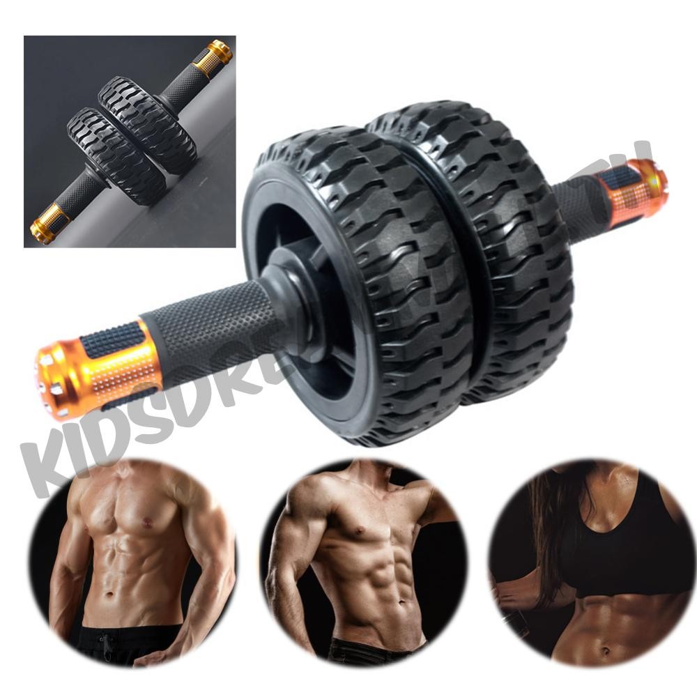 Ab Roller Wheel อุปกรณ์เสริมกล้ามเนื้อท้อง ใช้งานได้ที่_home_gym