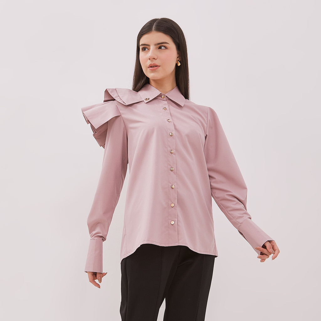 Chantilly - เสื้อ Elaina ใน Mauve