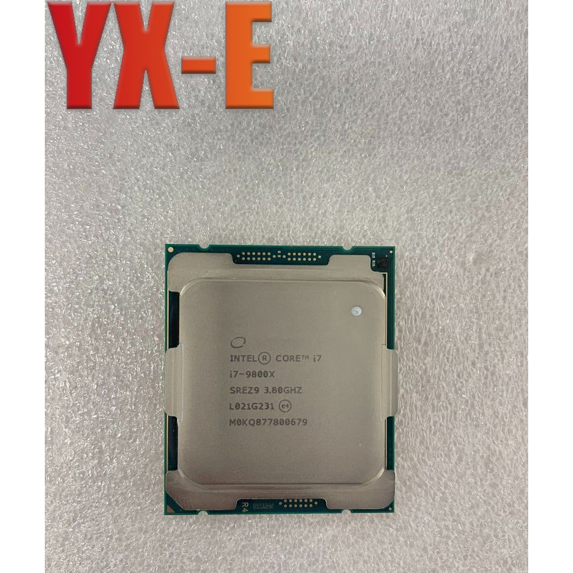 Core i7-9800X LGA-2066 โปรเซสเซอร์ CPU SREZ9 3.8GHz 8-Cores 16 ด้ายคอมพิวเตอร์