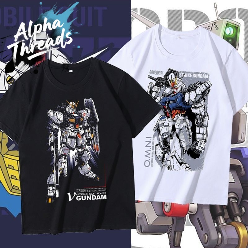 (จัดส่งตลอด 24 ชั่วโมง)แขนสั้น Anime T-Shirt ชายและผู้หญิง ลายเสื้อยืดด้านบน พิมพ์ลายแบบอะนิเมะ เสื้อยืดคุณภาพสูง