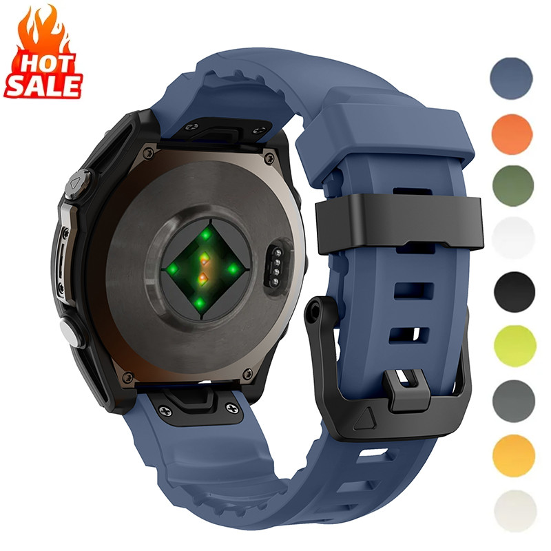 Quick Fit 22 มม.26 มม.กีฬาซิลิโคนสําหรับนาฬิกา Garmin Fenix 8 51 มม.47 มม.Fenix 7 7X 6 6X Pro/Epix Pro Gen 2/Fenix 5 5X 5Plus Fenix 3 สายนาฬิกา – โปรปัง