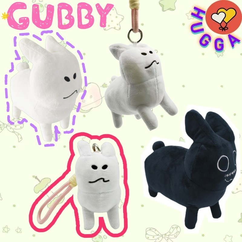 ❤ฮักก้า❤ Forsaken น่ารัก Gubby Plushie ของเล่นจี้ตลกกระต่ายตุ๊กตาตุ๊กตาเด็กของขวัญคู่ Exchange Plush