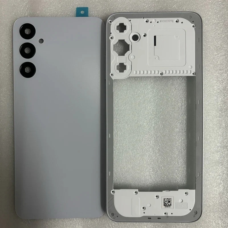 สําหรับ Samsung Galaxy A05S SM-a057F Full Housing Case กรอบกลาง + แบตเตอรี่ฝาหลังด้านหลังประตูเลนส์กล้องอะไหล่ซ่อม