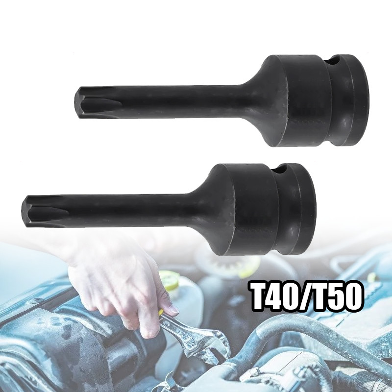 MATA Star bit socket T40/T50 1/2 นิ้ว star bit ประแจกระบอก starbit ประแจหัวหมู