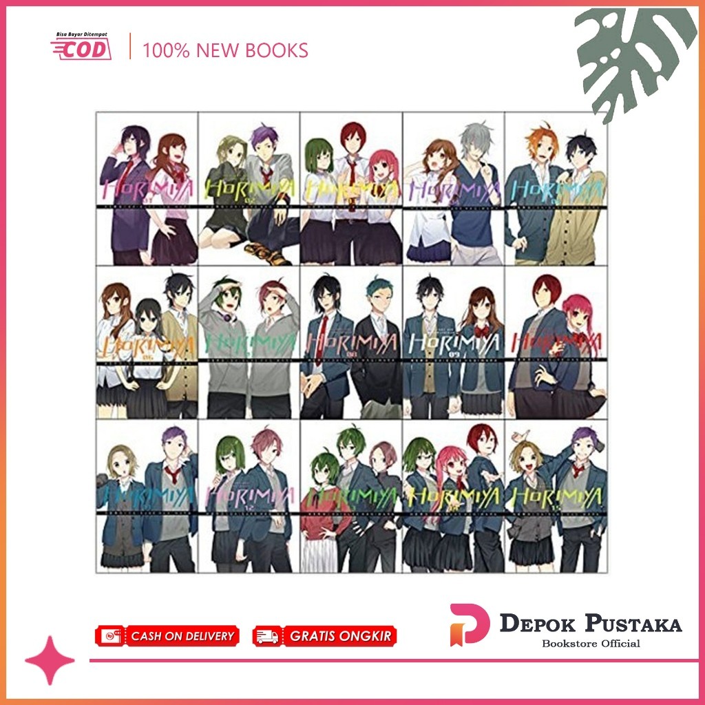 มังงะ Horimiya เล่ม 1-16 (ภาษาอังกฤษ) By HERO