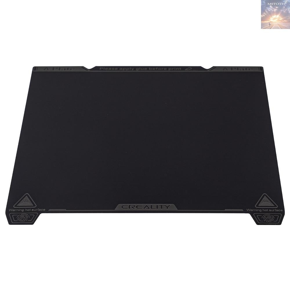 [โปรโมชั่น] Creality K1 Max PEI Smooth Build Plate 315x310mm-ไม่มีแผ่นแม่เหล็กนุ่ม Easy Model Remova