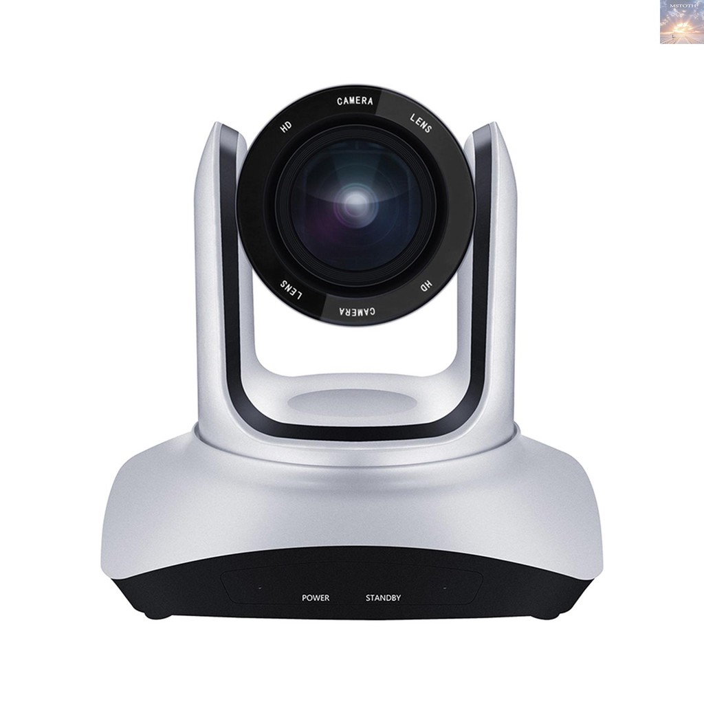 [โปรโมชั่น] Conference PTZ Camera Wall Mount Cam 12X Optical Zoom การเชื่อมต่อ USB พร้อมรีโมทคอนโทรล
