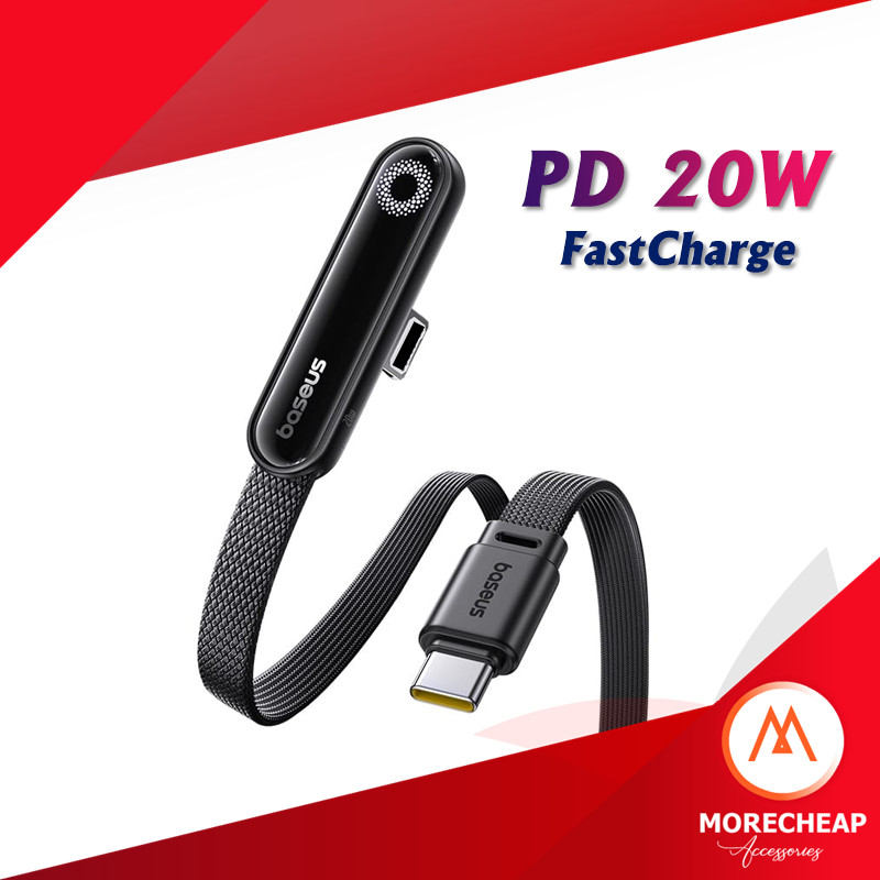 🔥ถูก/แท้🔥Baseus MVP 3 สายชาร์จเล่นเกมส์ LN PD 20W FastCharging Cable