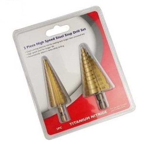 MATA QBLADE Cone Bits ดอกสว่านเจดีย์ร่มดอกสว่าน 2 ชิ้นนิ้ว 3234 ทอง