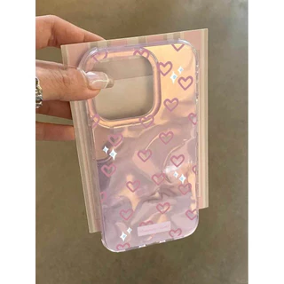 เจ๋งรักขนมสีคู่การ์ตูนดูเดิล เข้ากันได้กับ IPhone 16 13 15 11 14 12 Pro Max 6 8 6s 7 15 14 Plus XR XS X Max เคสสำหรับ