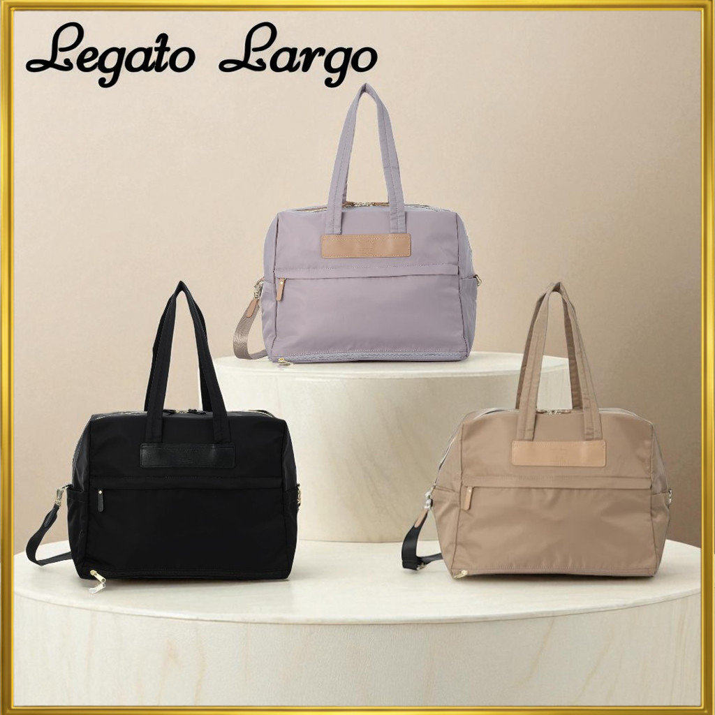 [Legato Largo] 2WAY Boston Bag Active Water-Repellent Nylon LT-D1273 Ladies BE