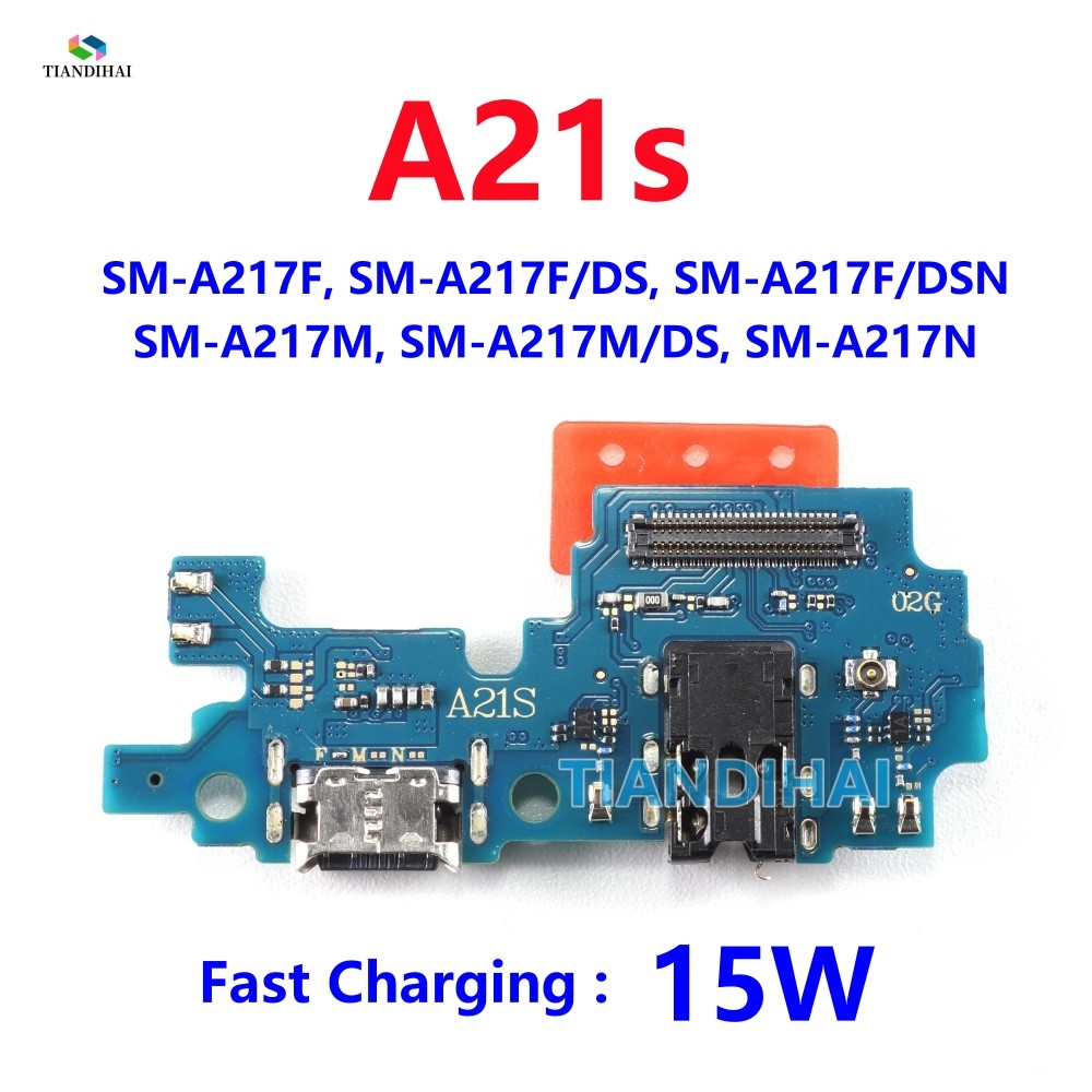 สําหรับ Samsung Galaxy A21s A217 A217F A217F/DS A217M A217N USB Charger Dock Connector Board Fast ชา
