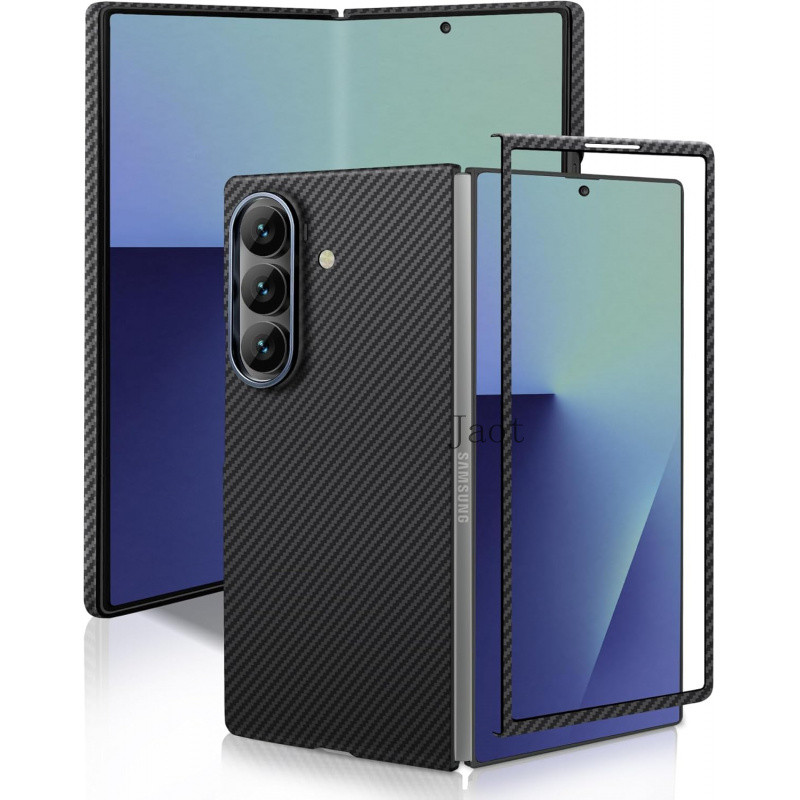 สําหรับ Samsung Galaxy Z Fold 7 Case, เคสคาร์บอนไฟเบอร์สําหรับ Z Fold 7, Ultra Slim & Thin Minimalis
