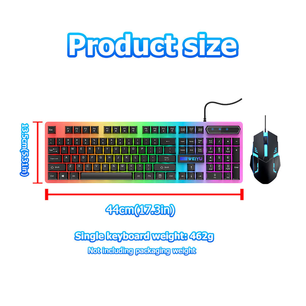 Magnesium RGB Gaming Keyboard and Mouse thumbnail 10