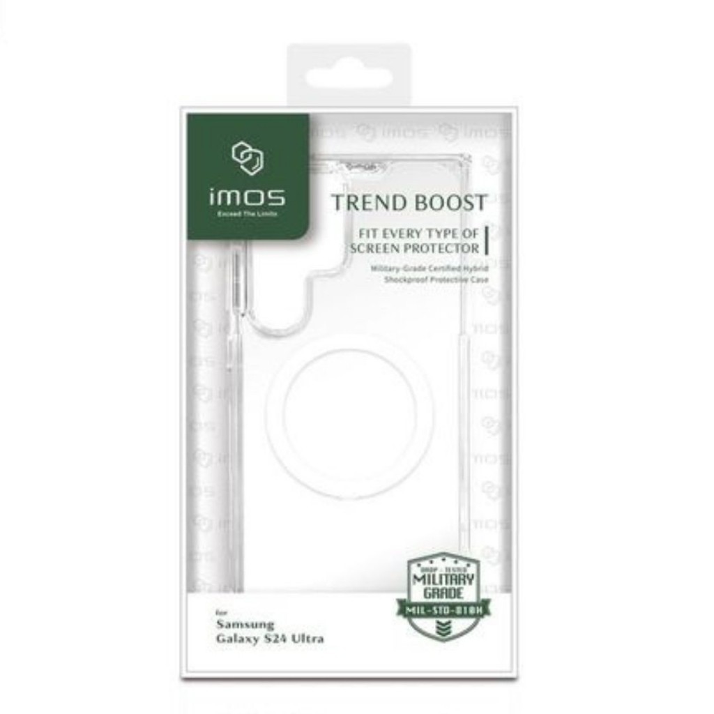 iMos Trend Boost - เคสกันกระแทกสำหรับ Samsung Galaxy S25 Ultra