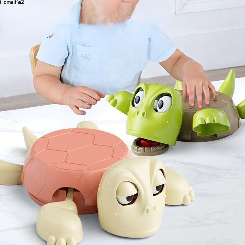 ที่รองแก้วแบบกดดึงเต่าตลก - ของเล่น Quirky สําหรับตกแต่งบ้าน