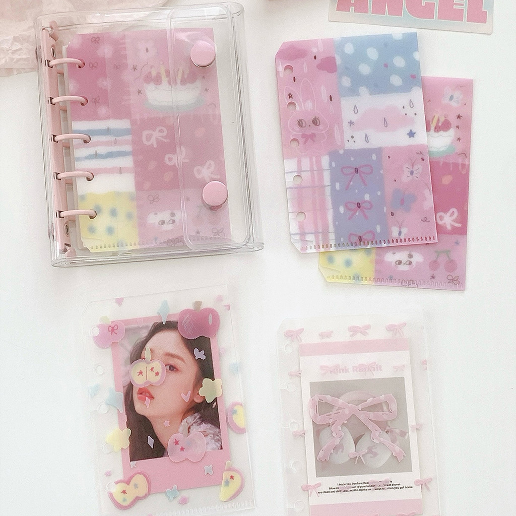 [HARU] Sweet Memories Series M5 Divider Binder M5 Binder Journal Mini Vintage Aesthetic
