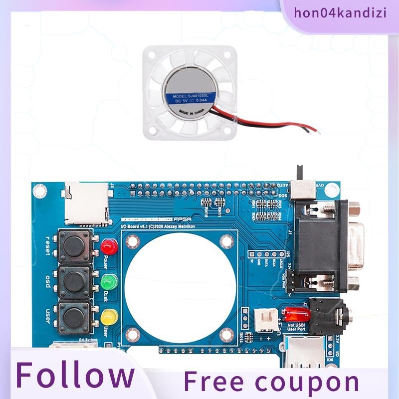 สําหรับ Mister FPGA เมนบอร์ด IO บอร์ด V6.1 + พัดลมสําหรับ Terasic DE10-Nano Mister FPGA IO BOARD