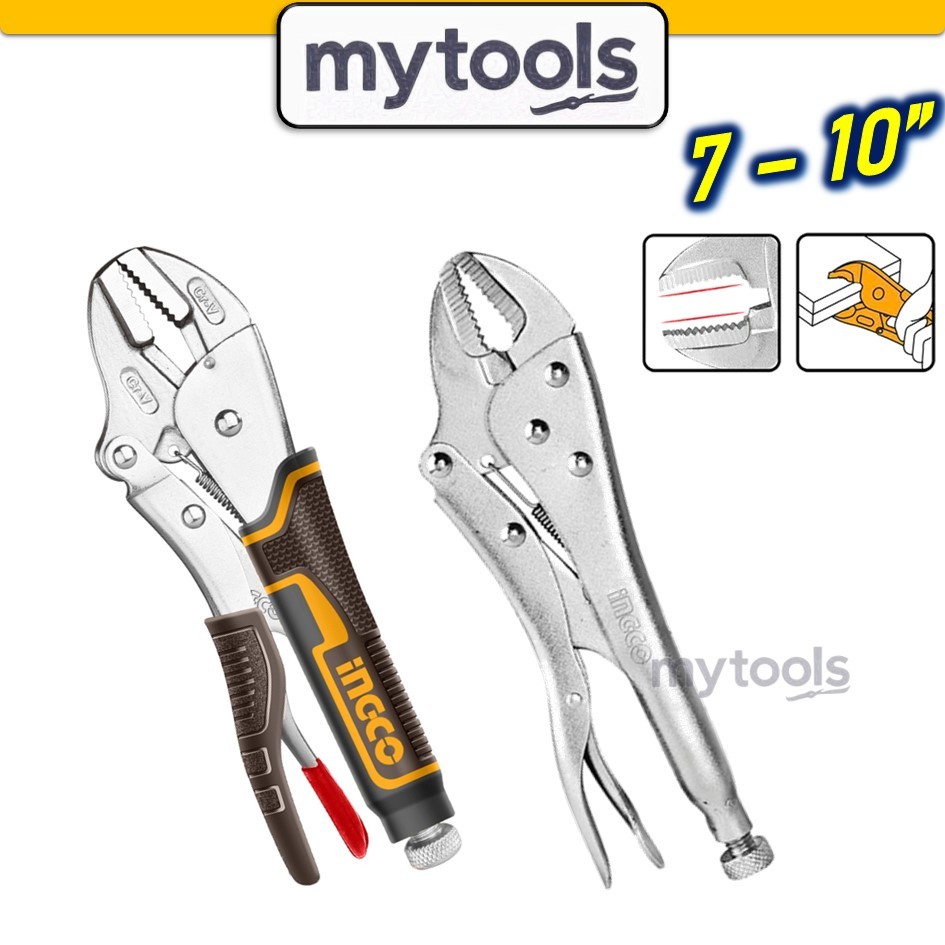 INGCO HSJP0110 HSJP0210 คีมไดคัท คีมไดคัท 10 นิ้ว ทําจากเหล็ก Cr-V ชุบนิกเกิล