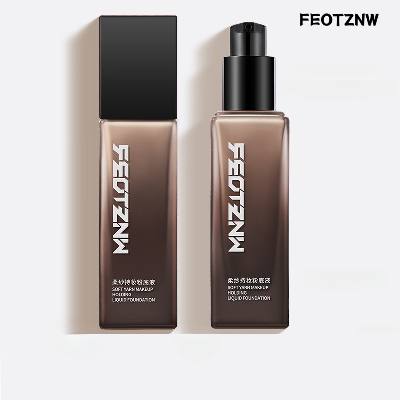 FEOTZNW Liquid Foundation Hold แต่งหน้าผิวแห้งผิวมันสําหรับ Long Time Sweat-Proof และ Moisturizing Face Liquid Foundation