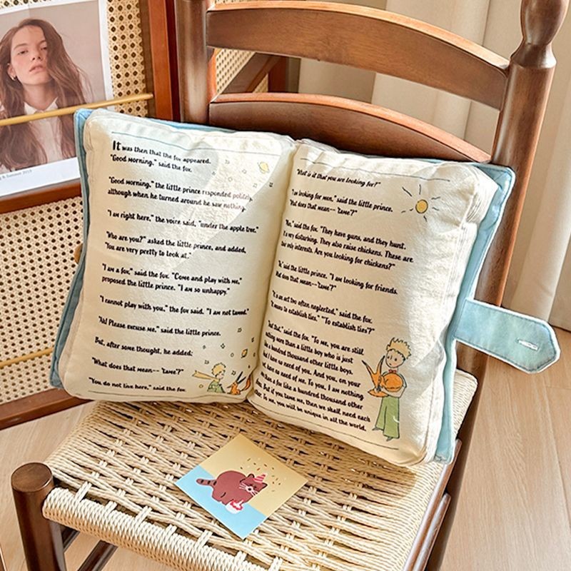 สร้างสรรค์เจ้าชายน้อยหนังสือหมอนน่ารักการ์ตูน สนูปปี้ หมอนรักษาของขวัญวันเกิดแฟนคู่ - รูปที่ 4