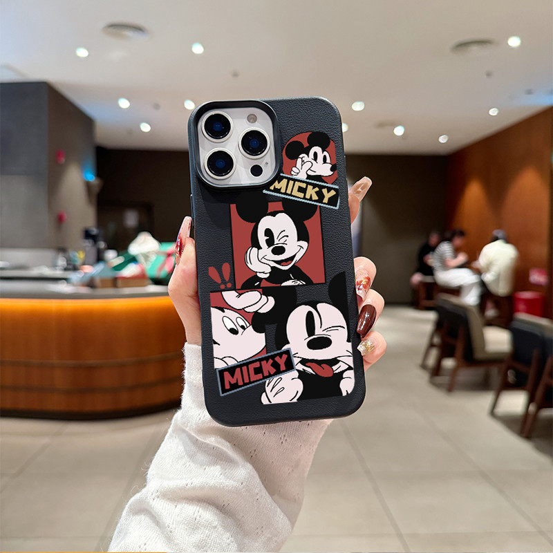 แอปเปิ้ลโทรศัพท์ ภาพวาดท่าทางมิกกี้ for iPhone เคสไอโฟน 13 12 11 PRO MAX X XS MAX 16 15 14 XR 7/8PLUS จัดส่งจากประเทศไทย - รูปที่ 6