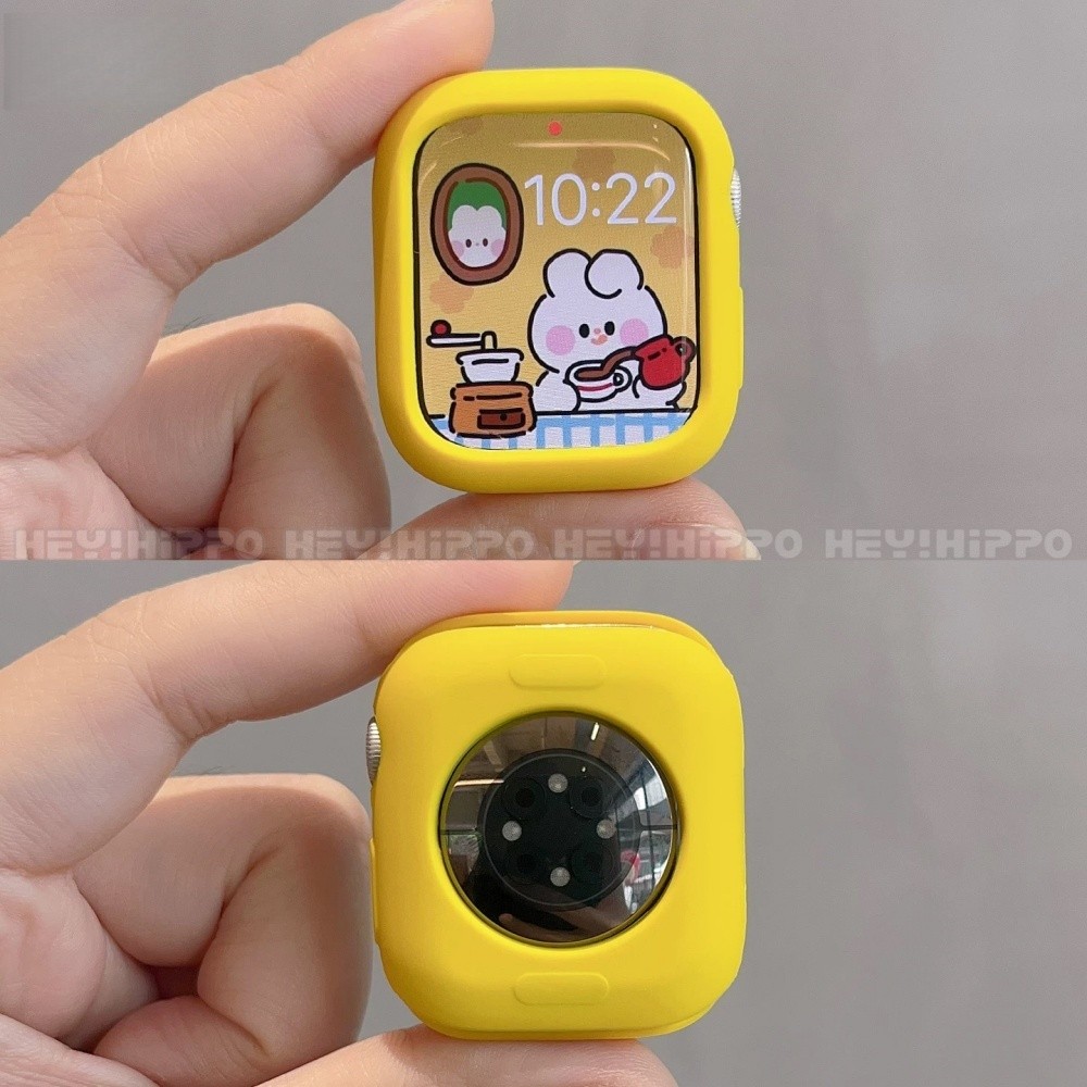 เคสป้องกันสีชมพูตุ๊กตาบาร์บี้เหมาะสําหรับ ฉันดู 10/9/8/7/6/กับ/5/4/3/2/1 เคสนิ่มซิลิโคนเหมาะสําหรับสมาร์ทวอทช์ 49/46/45/44/42/41/40/438มม - รูปที่ 2